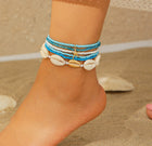Mermaid Princess Shell Beads Waist Chain Beach Ocean Wind Waist Chain Starfish Body Chain - BsBuy