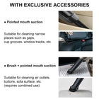 Cordless Cyclone Handheld Vacuum Cleaner – 5000Pa Wet & Dry, HEPA Filter - BsBuy