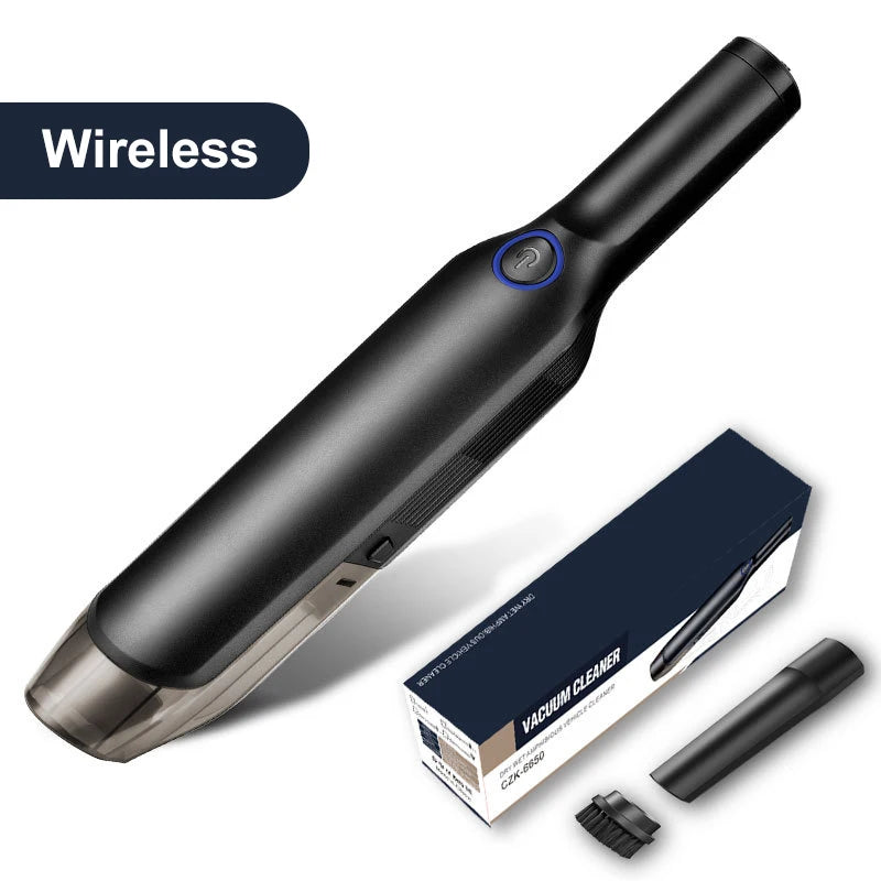 Cordless Cyclone Handheld Vacuum Cleaner – 5000Pa Wet & Dry, HEPA Filter - BsBuy
