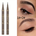 Ultra-Fine Waterproof Liquid Eyeliner — Matte Black & Brown Long-Lasting - BsBuy