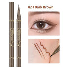 Ultra-Fine Waterproof Liquid Eyeliner — Matte Black & Brown Long-Lasting - BsBuy