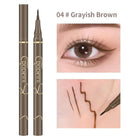 Ultra-Fine Waterproof Liquid Eyeliner — Matte Black & Brown Long-Lasting - BsBuy