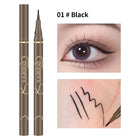 Ultra-Fine Waterproof Liquid Eyeliner — Matte Black & Brown Long-Lasting - BsBuy