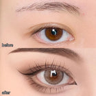 Ultra-Fine Waterproof Liquid Eyeliner — Matte Black & Brown Long-Lasting - BsBuy