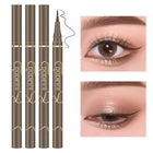 Ultra-Fine Waterproof Liquid Eyeliner — Matte Black & Brown Long-Lasting - BsBuy