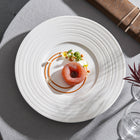 Brushed Ceramic Western Dinner Plate