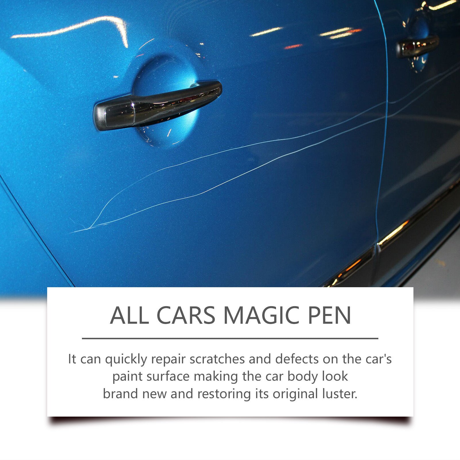 Car Scratch Repair Pen – Precision Touch-Up Paint for Any Colour | 5ml | DIY Bodywork Fix - BsBuy