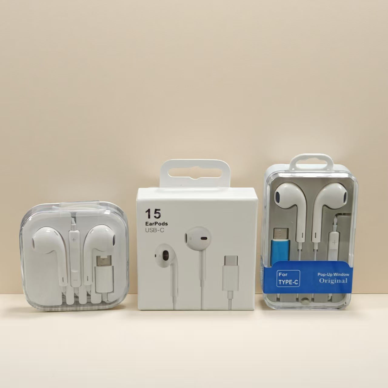 Type C Wired In-Ear Headphones with Microphone - BsBuy