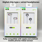 Metal Type-C Wired Earphones with Microphone - BsBuy