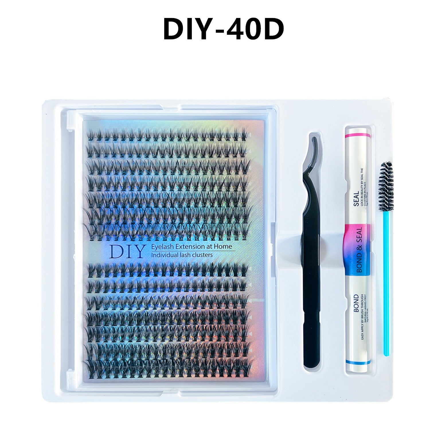 DIY Segmented False Eyelash Clusters with Adhesive - BsBuy