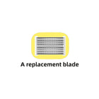 8-Layer Blade Manual Shaver – Precision Hair Removal with Travel Case - BsBuy