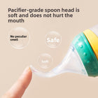 Silicone Squeeze Feeding Spoon Bottle — Food-Grade Baby Weaning Feeder from 3 Months+ - BsBuy