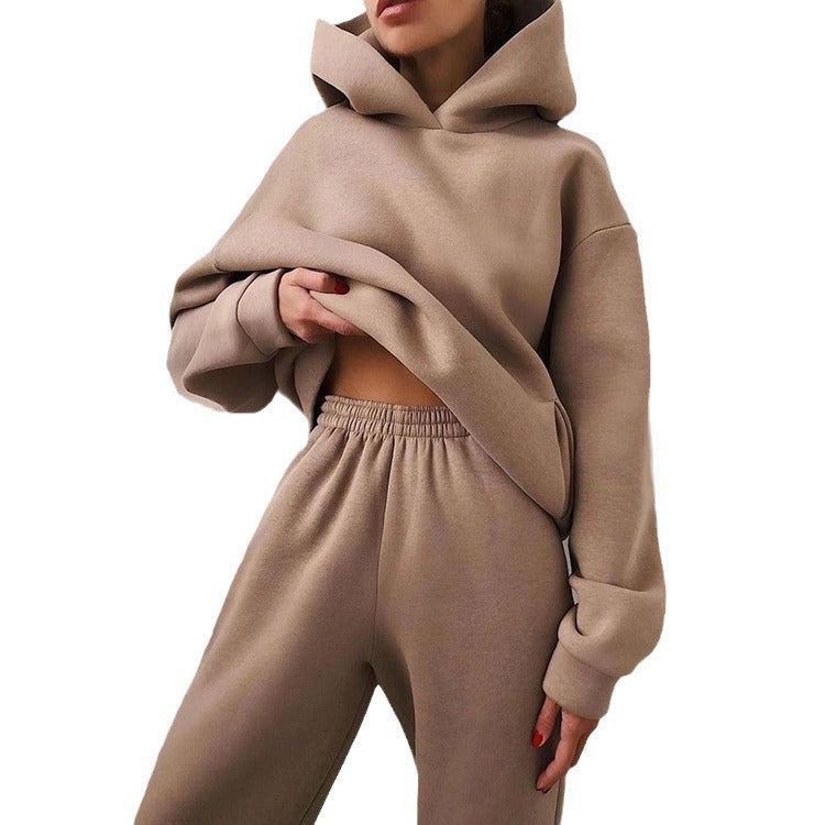 Womens Long Sleeve Sweatshirt Pants Set
