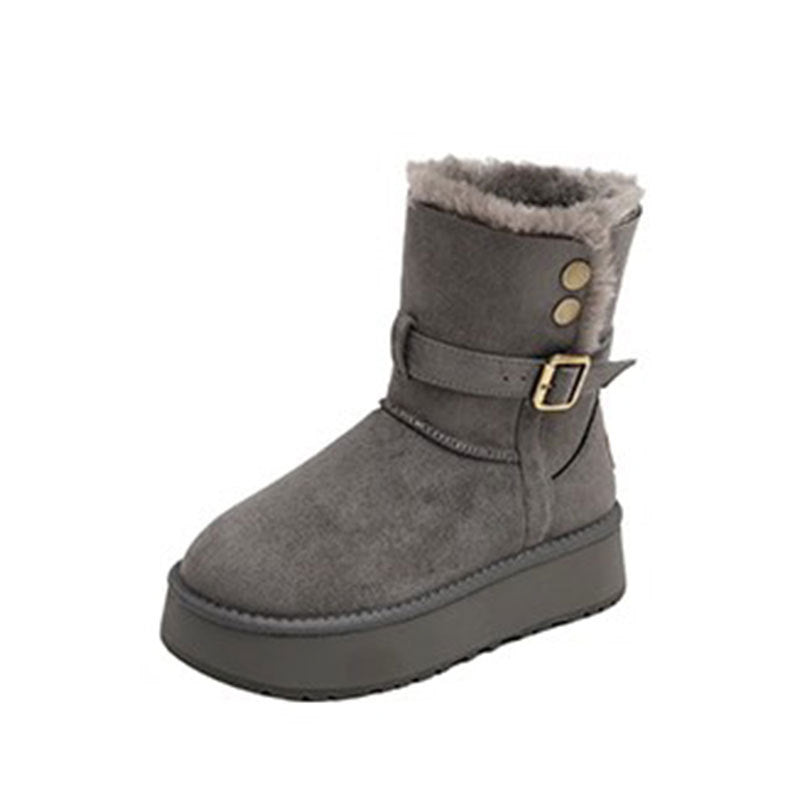 Womens Winter Short Snow Boots