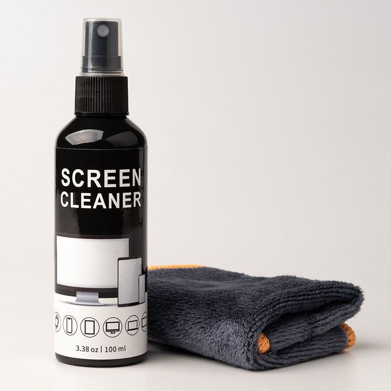 Screen Cleaner Spray 100ml – Streak-Free Cleaner for Phones, Laptops & Touchscreens - BsBuy