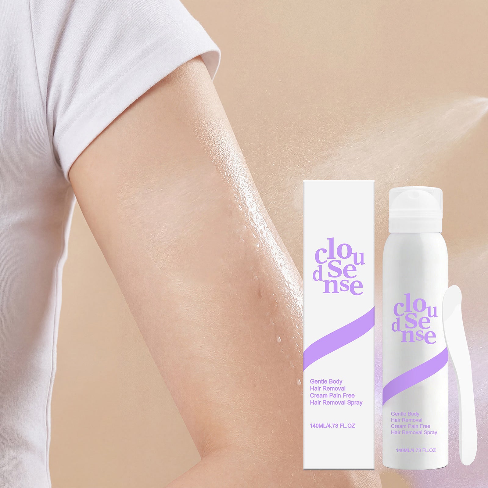 Gentle Hair Removal Body Spray – Smooth & Refreshing Depilatory Mist - BsBuy