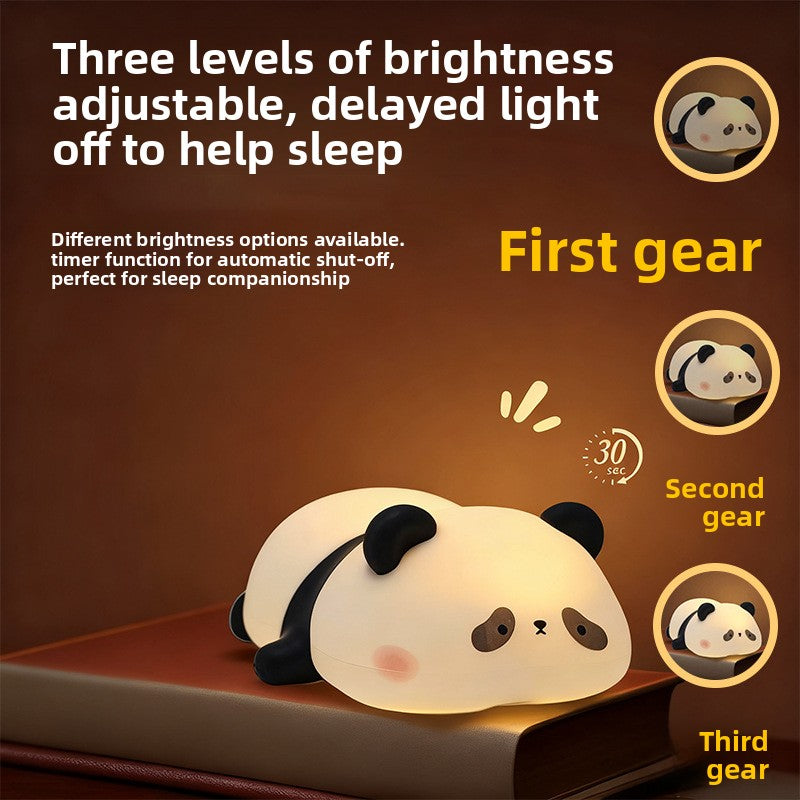 Cute Silicone Night Light – Kawaii Animal Lamp with Colour Changing & Timer - BsBuy
