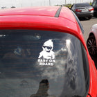 Baby on Board Car Sticker – Bold Warning Decal for Parents - BsBuy