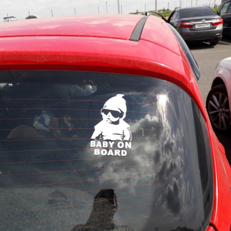 Baby on Board Car Sticker – Bold Warning Decal for Parents - BsBuy