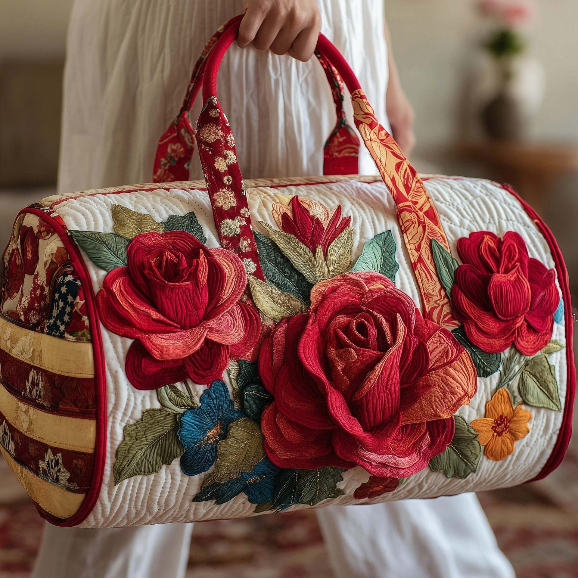 Brand Floral Series Travel Bag
