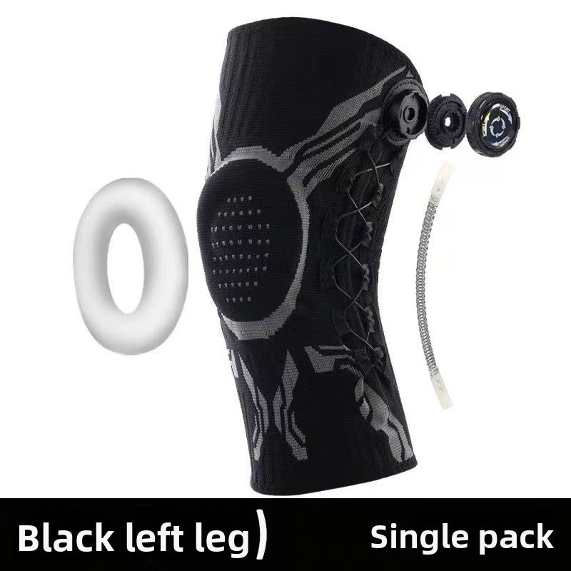 Adjustable Knee Support Brace — Spring & Silicone Stabiliser - BsBuy