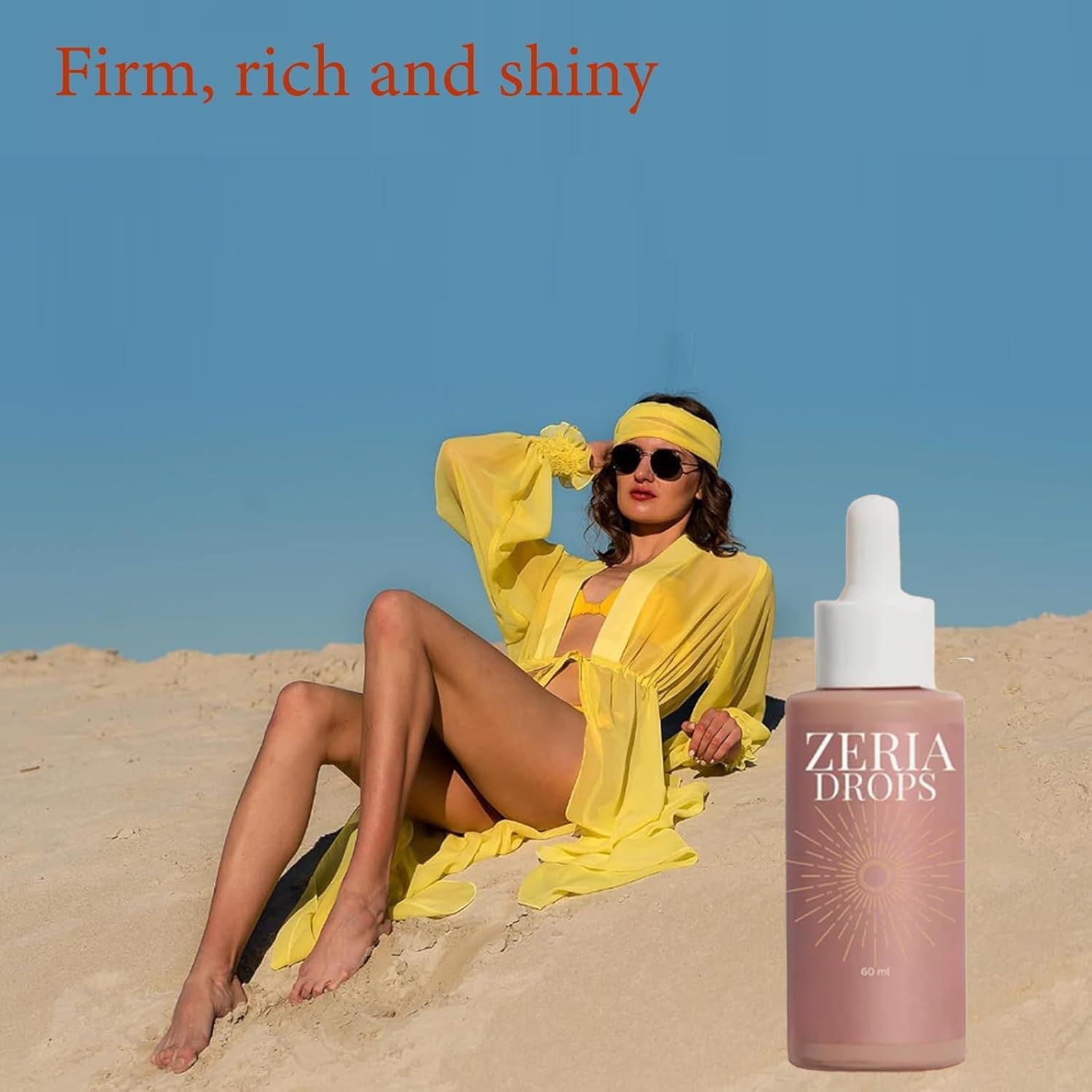 Zeria Sunless Tanning Drops | Natural Glow for All Skin Types | Gift Box - BsBuy