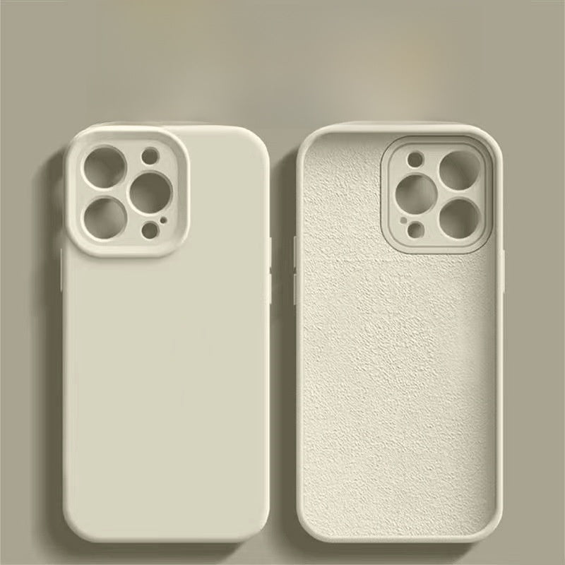 Liquid silicone phone case