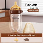 Anti-Colic Glass Baby Bottle — Wide Mouth Borosilicate Bottle with Bottom Air-Return System - BsBuy