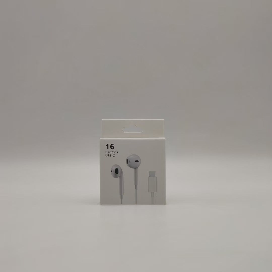 Type C Wired In-Ear Headphones with Microphone - BsBuy