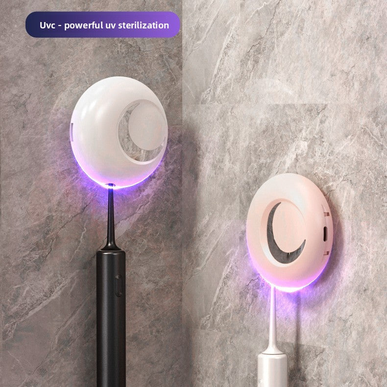 UV-C Toothbrush Sterilisation Box – Smart Induction Sanitiser with 99.9% Germ Elimination - BsBuy