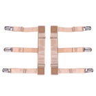 Adjustable Shirt Garter & Anti-Slip Clips | Men & Women | 6-Clip Set - BsBuy