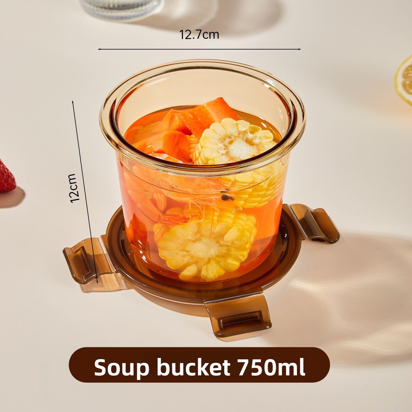 Microwaveable Glass Lunch Box with Lid