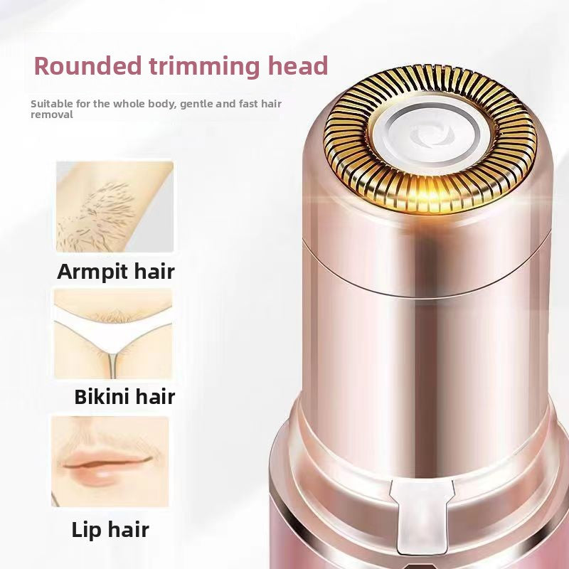 Lipstick Mini Electric Shaver – Portable Hair Removal for Face & Body - BsBuy