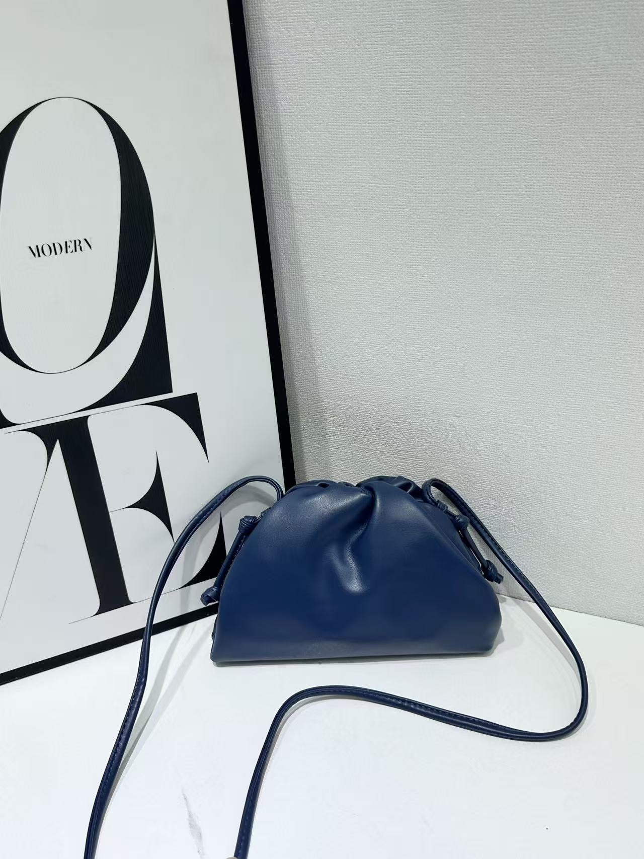 Women’s Pleated Leather Clutch Bag – Versatile Shoulder & Crossbody Bag - BsBuy