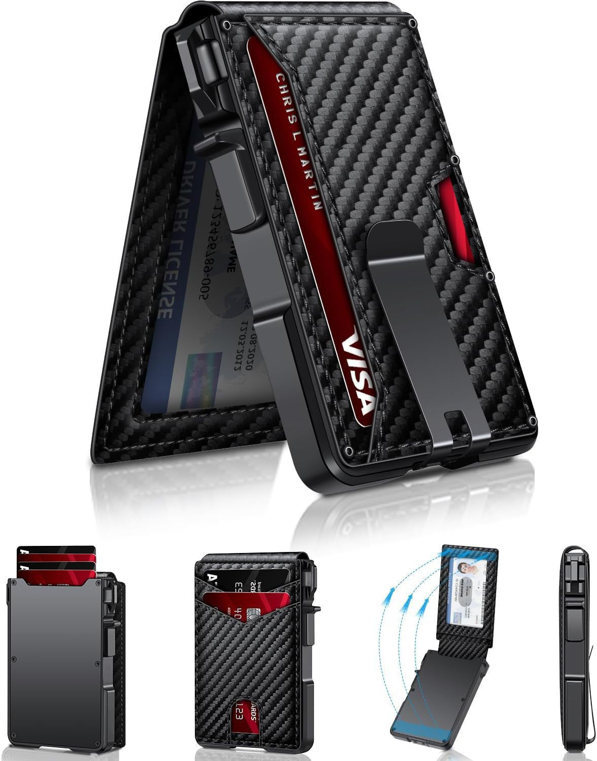 Metal RFID Card Holder Wallet - BsBuy