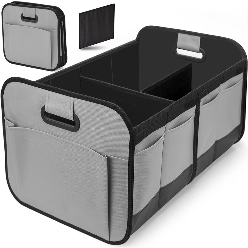 Foldable Oxford Cloth Car Boot Organiser – 60–70L Large Capacity Storage Box | 5 Colours - BsBuy