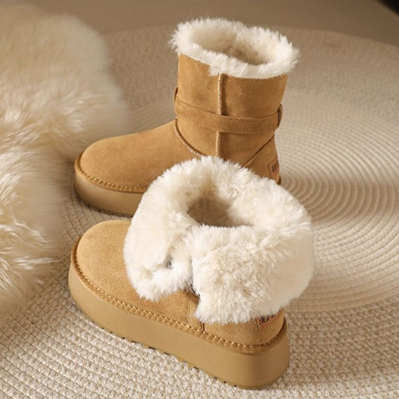 Womens Winter Short Snow Boots