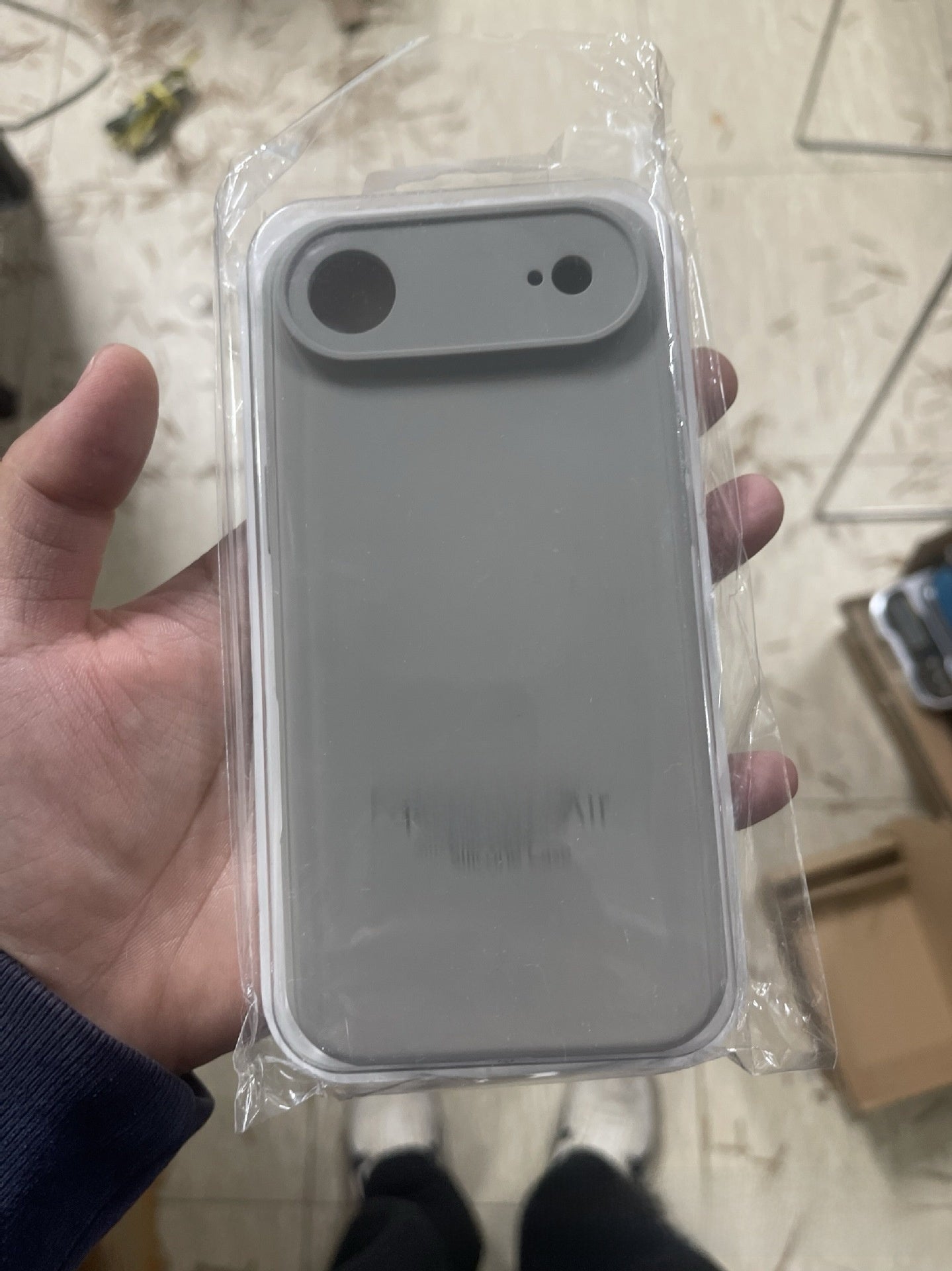 Liquid silicone phone case