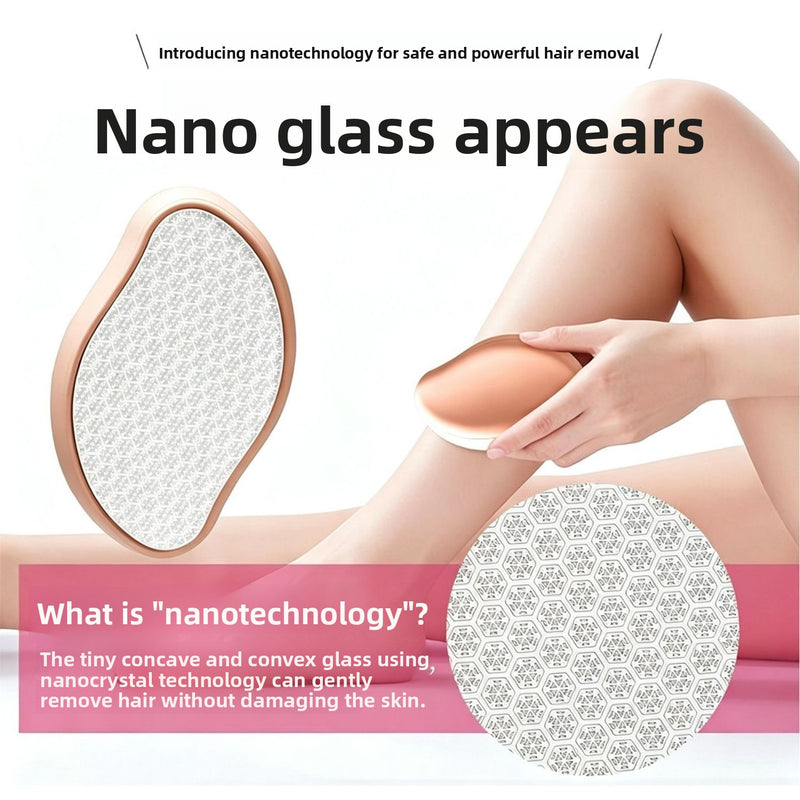 Nano Glass Hair Removal & Exfoliating Tool – Smooth Skin Instantly - BsBuy