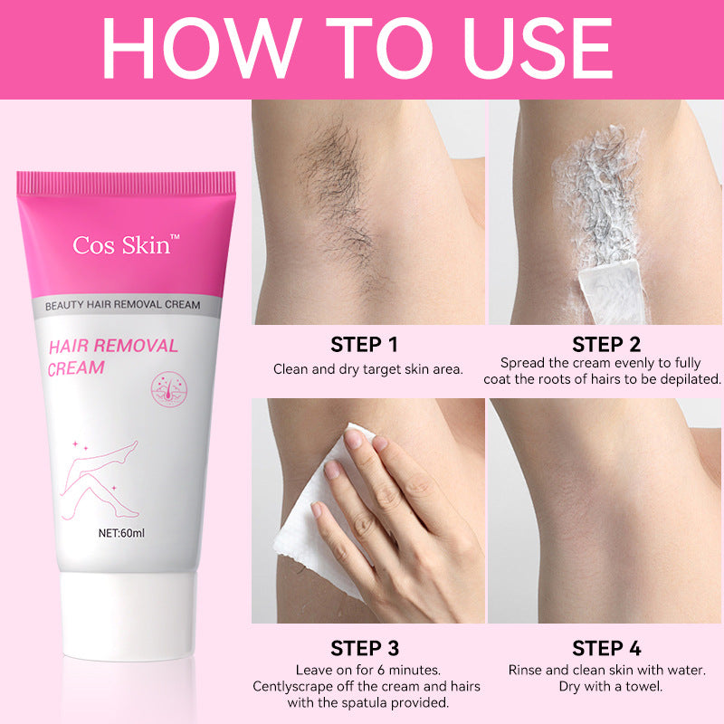 Cosskin Gentle Hair Removal Cream – Moisturising Depilatory for Smooth Skin - BsBuy