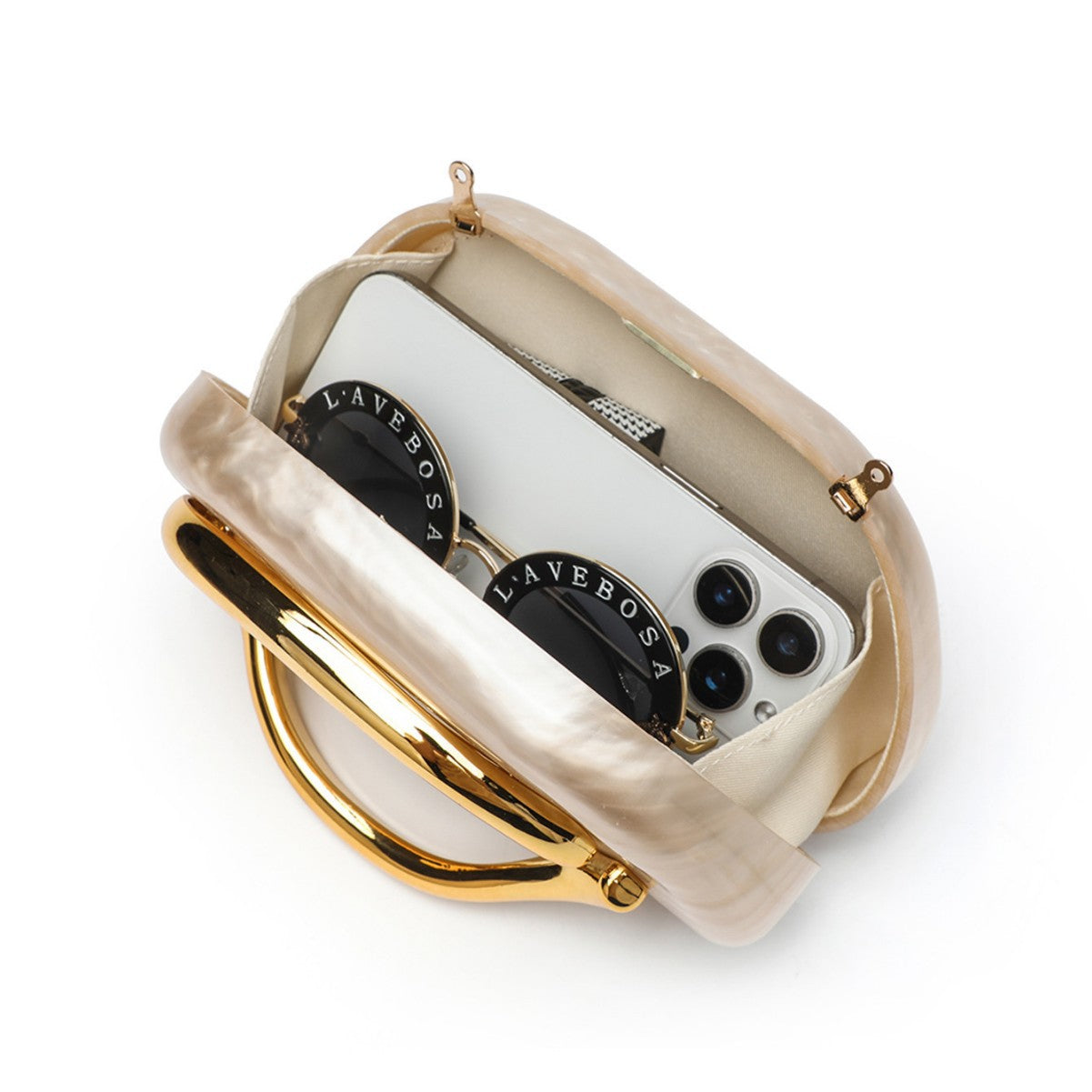 Acrylic Evening Clutch Shoulder Crossbody Bag - BsBuy