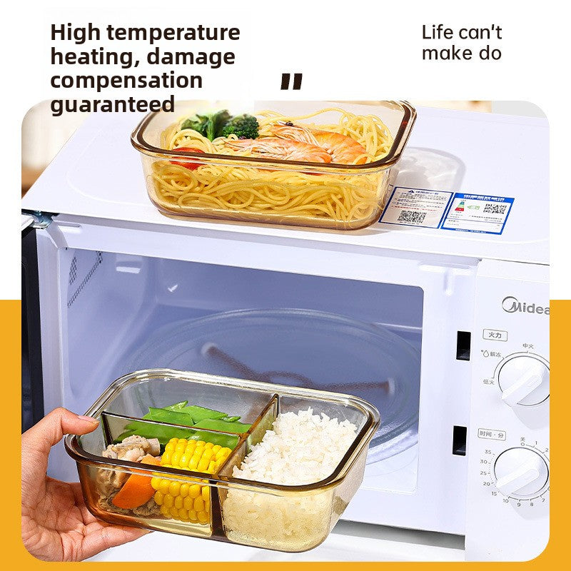Microwaveable Glass Lunch Box with Lid