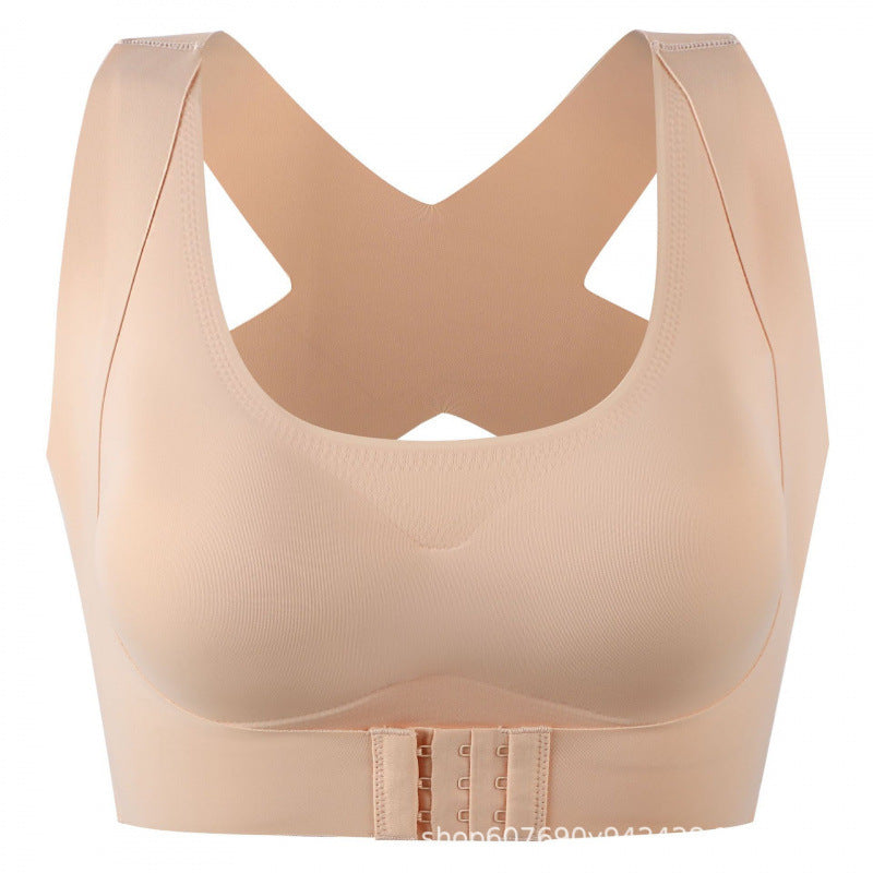 Front Clasp Seamless Posture Correction Bra - BsBuy