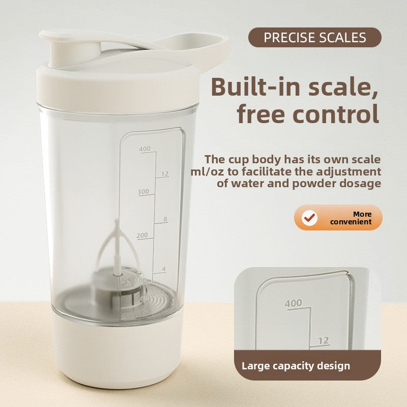 Rechargeable Automatic Self-Mixing Cup – Electric Protein Shaker & Coffee Blender | 400ml | USB - BsBuy