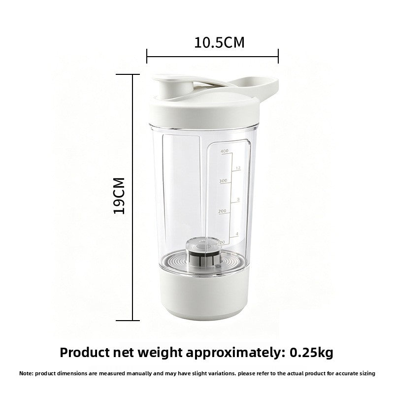 Rechargeable Automatic Self-Mixing Cup – Electric Protein Shaker & Coffee Blender | 400ml | USB - BsBuy