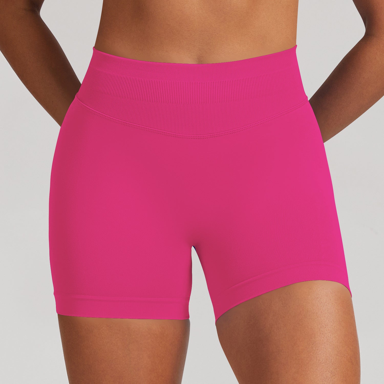 Seamless Butt-Lifting Yoga Shorts High Elastic Sports Fitness Shorts - BsBuy
