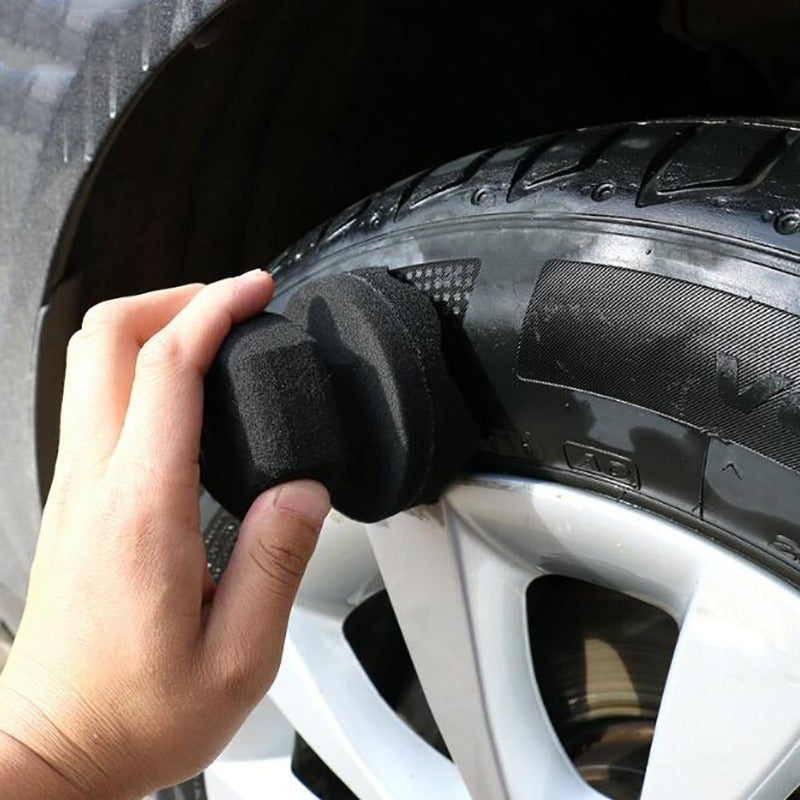 Car Polishing Sponge Wheel – Self-Adhesive Scratch-Free Pad for Polishing Machines | 2 Sizes - BsBuy