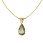 Glass Water Drop Necklace