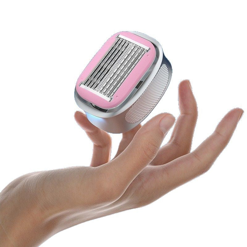 8-Layer Blade Manual Shaver – Precision Hair Removal with Travel Case - BsBuy