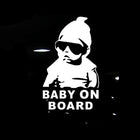 Baby on Board Car Sticker – Bold Warning Decal for Parents - BsBuy